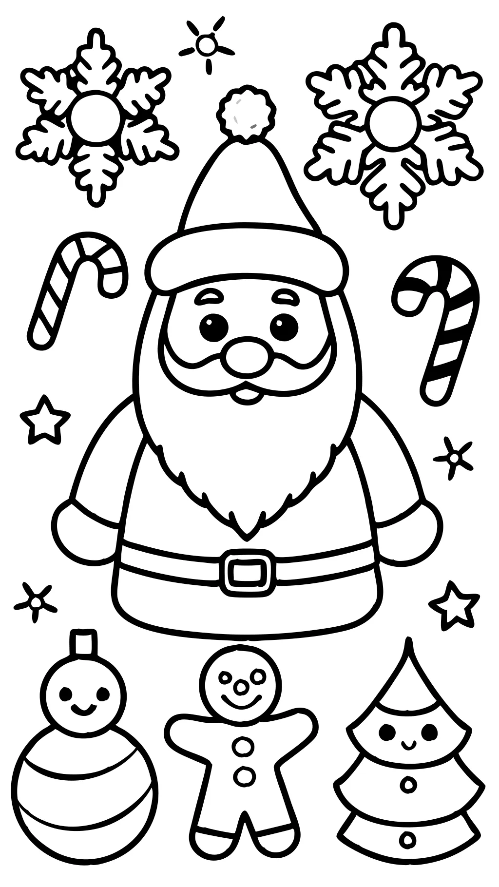 coloriages de Noël pour les enfants